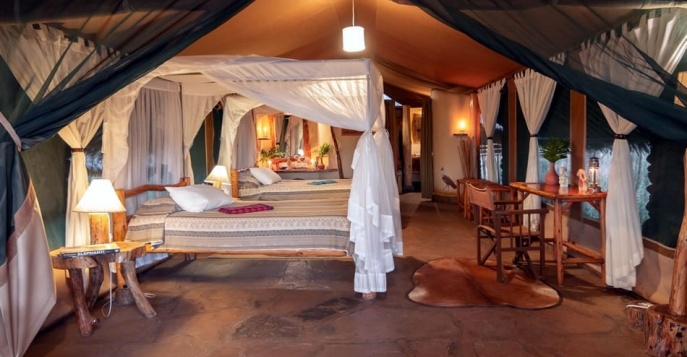 Кэмп Kibo Safari Camp - парк Амбосели, Кения	