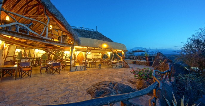 Кэмп Satao Elerai Camp - парк Амбослеи, Кения