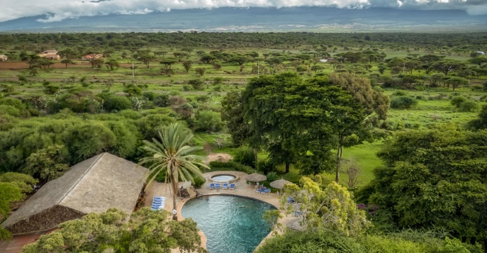 Лодж Amboseli Sopa Lodge - парк Амбосели, Кения	