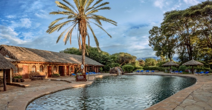 Лодж Amboseli Sopa Lodge - парк Амбосели, Кения	