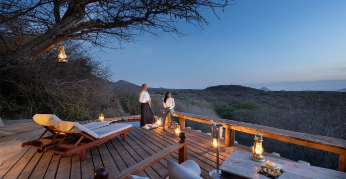 Лодж Ol Donyo Lodge - парк Амбосели, Кения