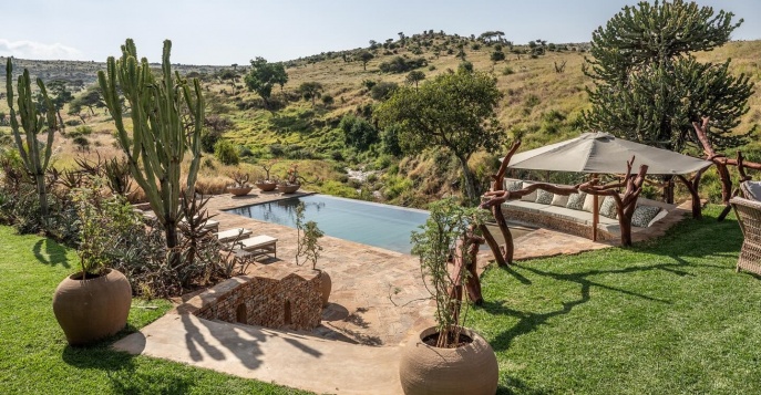 Лодж Lewa Wilderness Lodge - Лайкипия, Кения	
