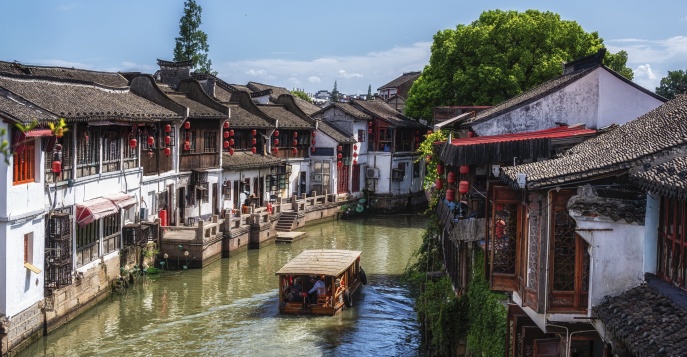 Древний город Чжудзяцзяо, Китай