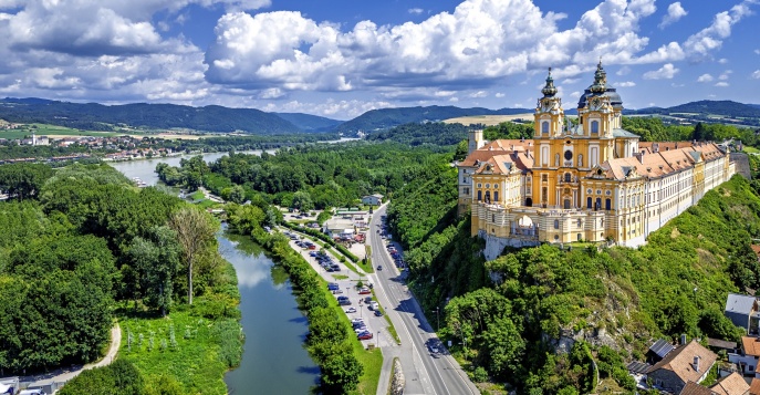 Бенедиктинское аббатство - Мельк, Германия