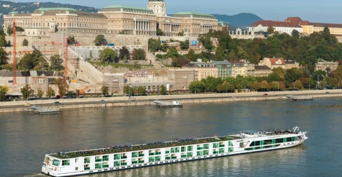 Роскошный речной теплоход класса люкс уровня 5* Scenic Crystal