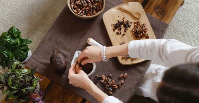 Создайте свой собственный традиционный десерт, приняв участие в мастер-классе по приготовлению какао