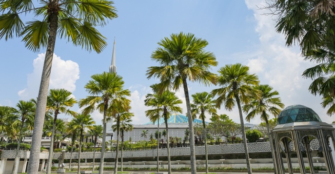 Национальная мечеть (Masjid Negara) - Куала-Лумпур, Малайзия