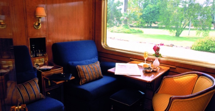 Deluxe Suite поезда Blue Train