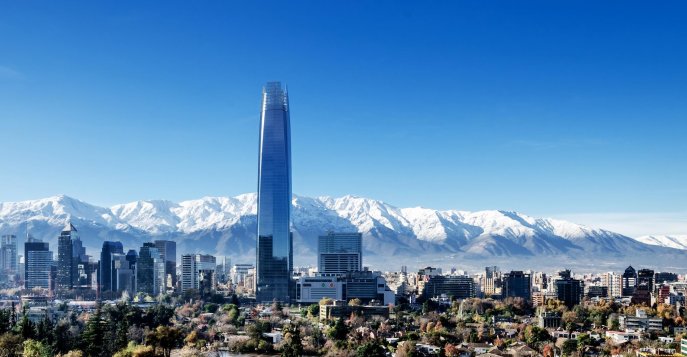 Город Сантьяго – столица Чили