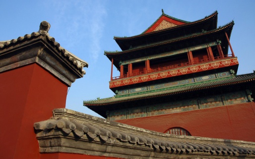 Барабанная башня - Лоян, Китай