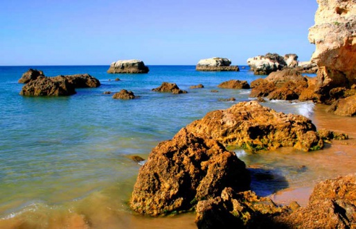 Praia da Oura, Португалия