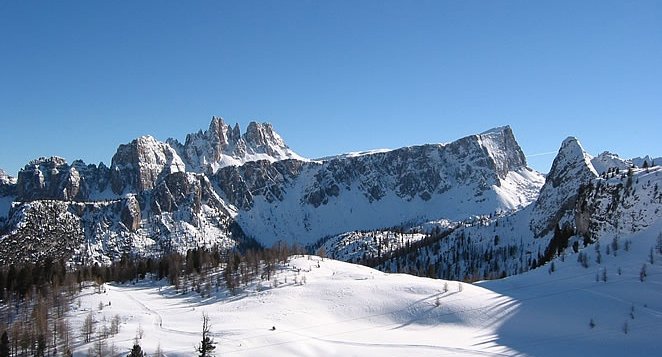 Горный склон, Кортина д Ампеццо