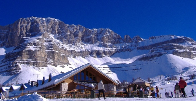 Итальянский горнолыжный курорт Мадонна ди Кампильо