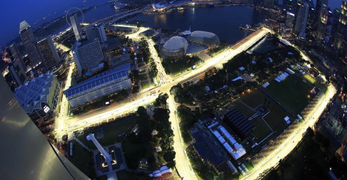 Ночная гонка Формулы 1 в Сингапуре