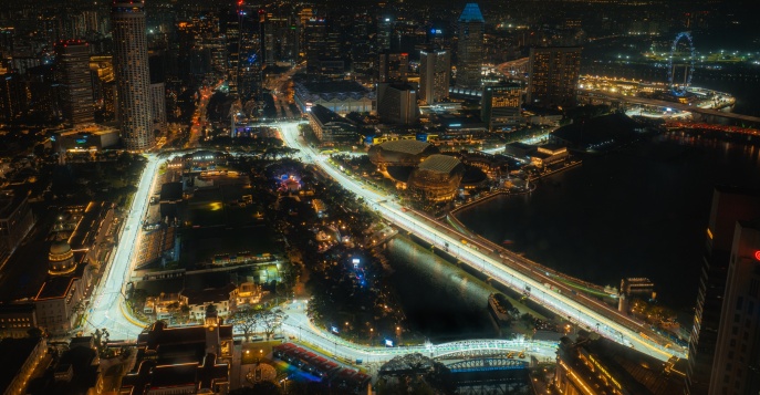 Ночная гонка Формулы 1 в Сингапуре