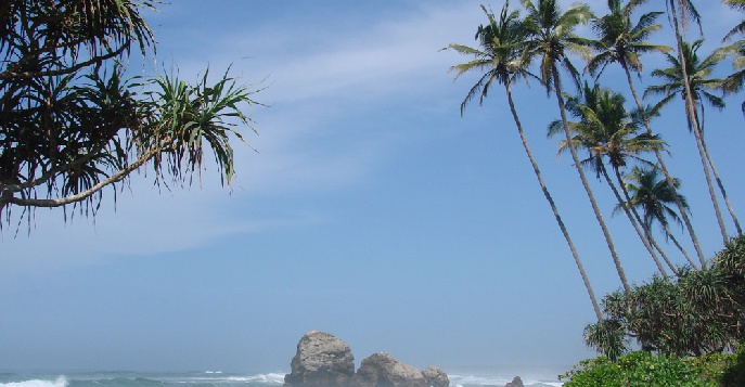 Популярный в Шри Ланке курорт Когалла