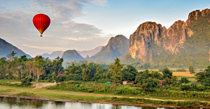 Ванг Вьенг, Лаос