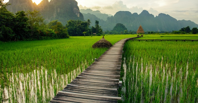 Ванг Вьенг, Лаос