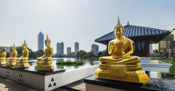 Живописные пейзажи острова Шри-Ланки и Коломбо, столицы Шри-Ланки