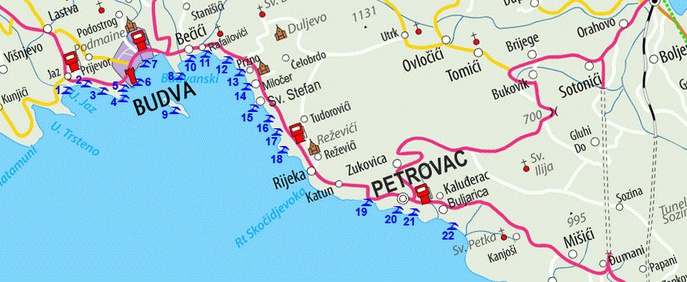 Краткий обзор популярных пляжей Черногории