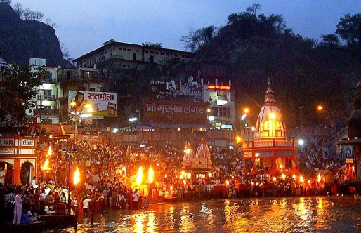 Ganga Aarti, Индия