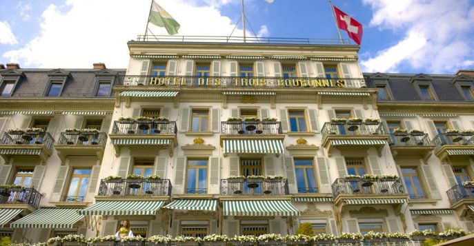 Отель Des Trois Couronnes 5*, Швейцария