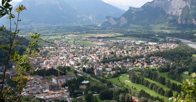 Термальный курорт Бад-Рагац - одно из самых популярных мест отдыха в Швейцарии