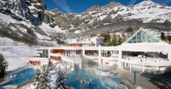 Швейцарский курорт Лейкербад — оздоровительный и горнолыжный центр