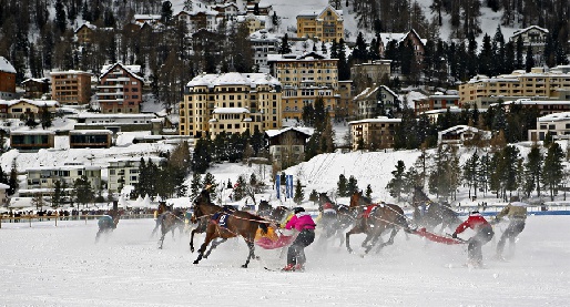 White Turf - Санкт-Мориц, Швейцария