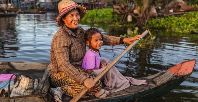 Озеро Тонле Сап, Камбоджа