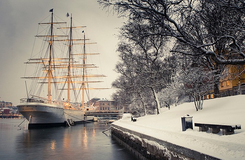 Зимние экскурсии в Швеции