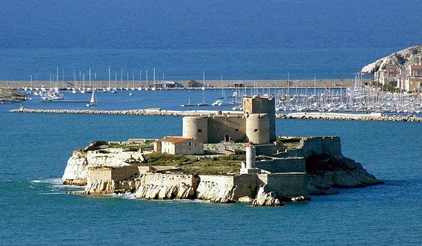 Замок Монте-Кристо на острове Иф - Марсель, Франция