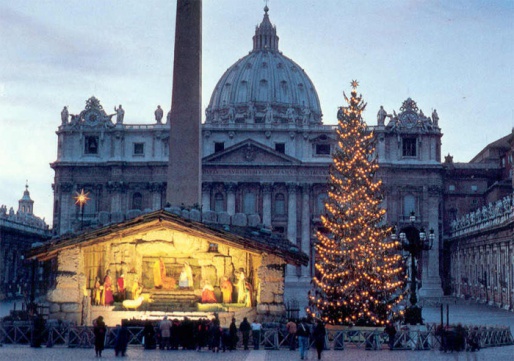 Рождество в Риме, Италия