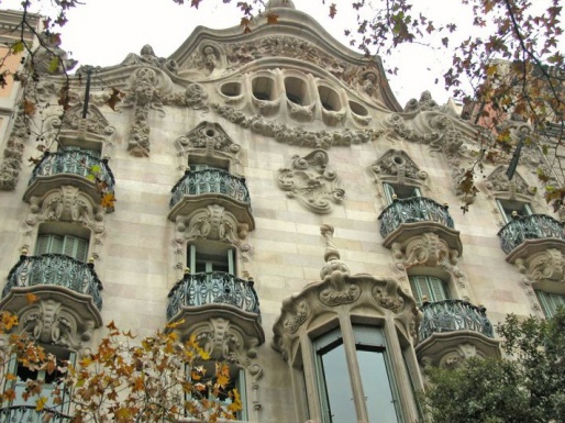 Архитектура района Эшампле - Барселона, Испания