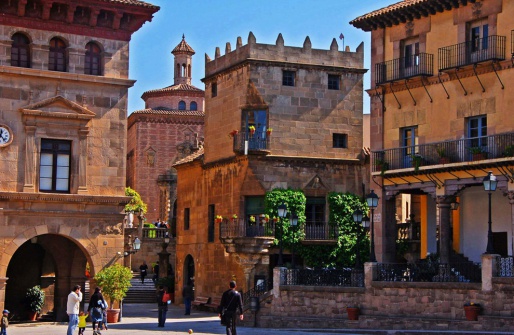 Испанская деревня - Poble Espanyol, Испания
