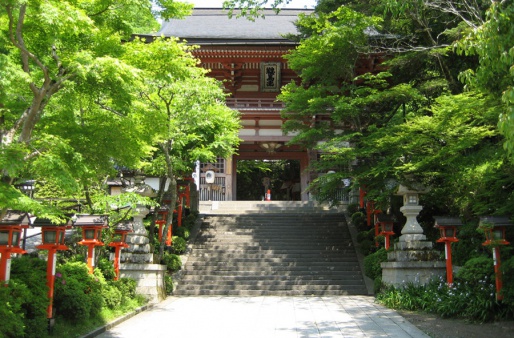 Храм на горе Курама, Япония