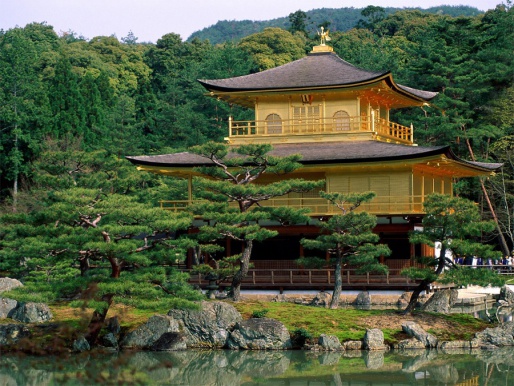 Золотой павильон «Кинкакудзи» - Киото, Япония