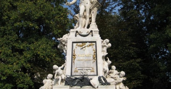 Памятник Моцарту - Вена, Австрия
