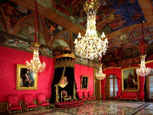 Зал Княжеского Дворца в Монако, Франция
