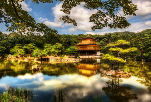 Храм Кинкакудзи - Киото, Япония