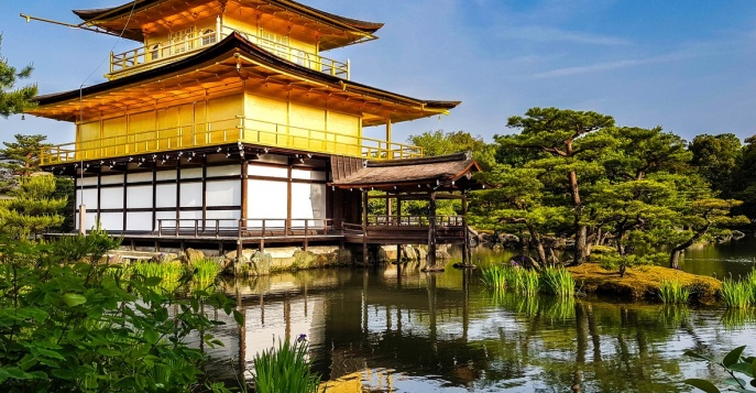 Посещение всемирно известного Золотого павильона – Кинкакудзи
