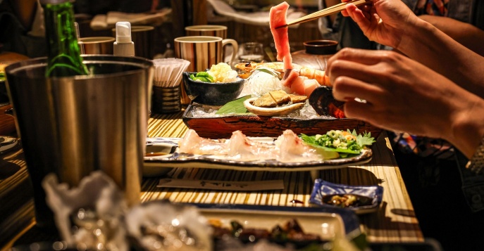 Обед - японская кухня