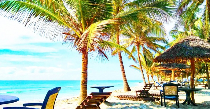 Отель Jacaranda Indian Ocean Beach Resort 4*, Кения