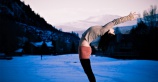 Снежная йога в Швейцарии